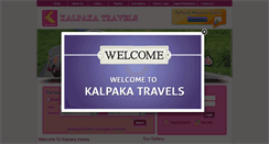 Desktop Screenshot of kalpakatravels.com